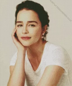 Actress Emilia Clarke Diamond Painting