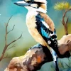 Aesthetic Kookaburra Diamond Painting