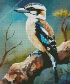 Aesthetic Kookaburra Diamond Painting