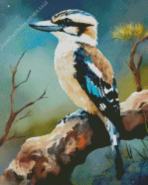 Aesthetic Kookaburra Diamond Painting