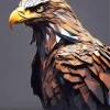 Aesthetic Eagle Bird Art Diamond Painting