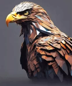 Aesthetic Eagle Bird Art Diamond Painting