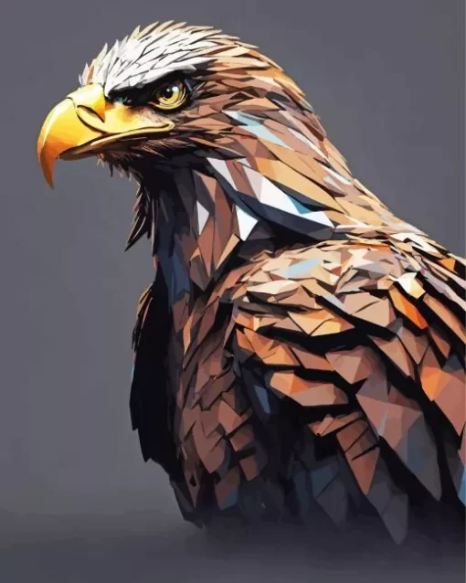 Aesthetic Eagle Bird Art Diamond Painting