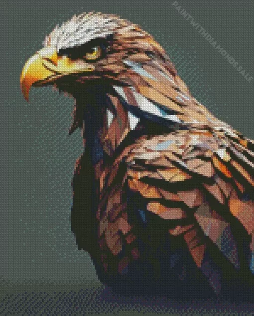 Aesthetic Eagle Bird Art Diamond Painting