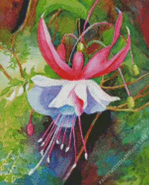 Aesthetic Fuchsia Diamond Painting