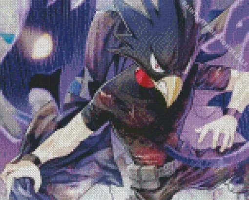 Aesthetic Fumikage Tokoyami Diamond Painting