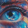 Aesthetic Galaxy Eye Diamond Painting