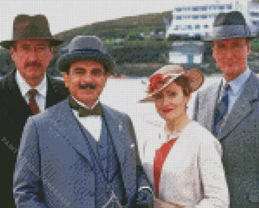 Agatha Christies Poirot Diamond Painting