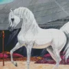 Arabian Horse Art Diamond Painting