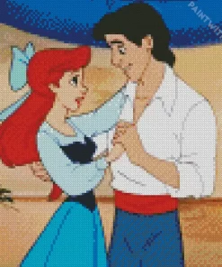 Ariel And Eric Diamond Painting