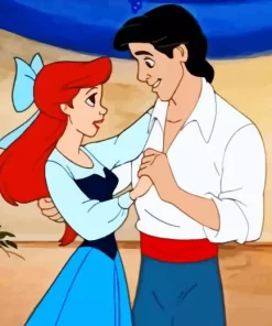 Ariel And Eric Diamond Painting