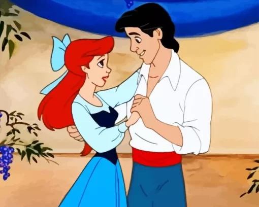 Ariel And Eric Diamond Painting