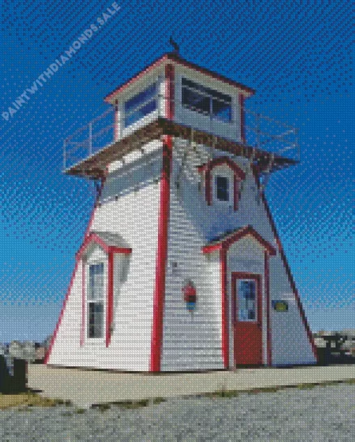 Arisaig Lighthouse Diamond Painting