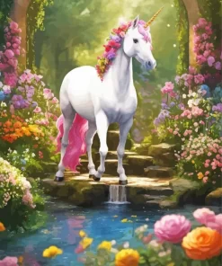 Art Fabulous Unicorn Diamond Painting