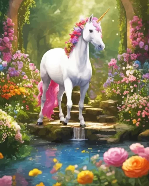 Art Fabulous Unicorn Diamond Painting