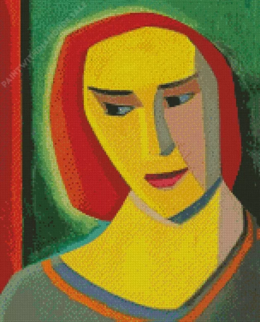 Auguste Herbin Portrait Diamond Painting