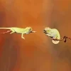 Babies Chameleon Diamond Painting