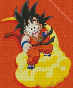 Baby Goku Diamond Painting