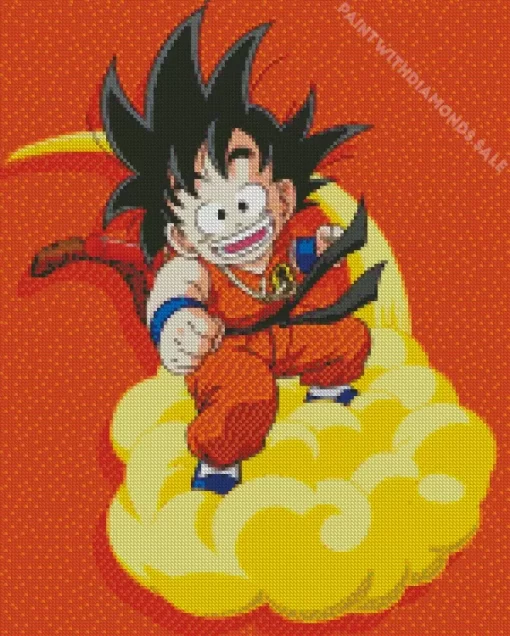 Baby Goku Diamond Painting