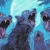 Black Werewolves Diamond Painting