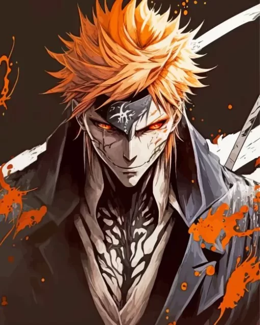 Bleach Anime Ichigo Art Diamond Painting