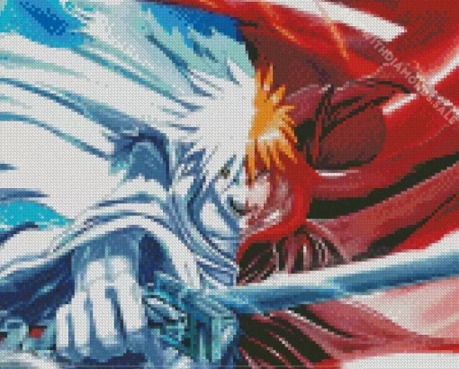 Bleach Anime Ichigo Character Diamond Painting