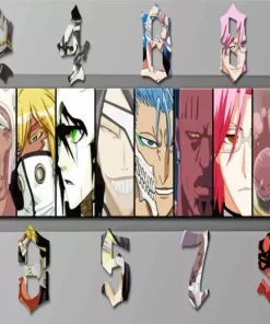 Bleach Arrancar Numbers Diamond Painting