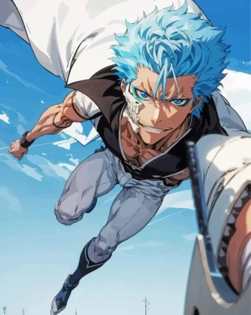 Bleach Grimmjow Diamond Painting