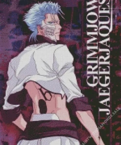 Bleach Grimmjow Number 6 Diamond Painting