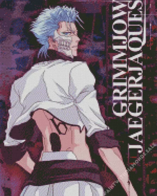 Bleach Grimmjow Number 6 Diamond Painting