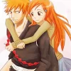 Bleach Ichigo Girlfriend Orihime Inoue Diamond Painting