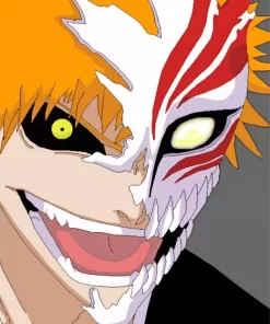 Bleach Ichigo Half Hollow Diamond Painting