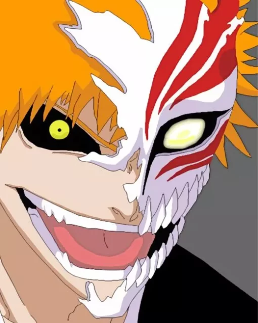 Bleach Ichigo Half Hollow Diamond Painting