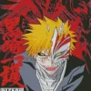 Bleach Ichigo Half Hollow Poster Diamond Painting