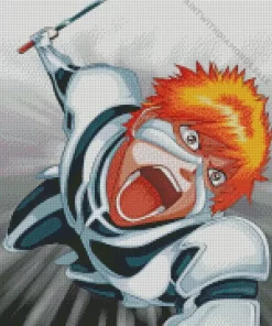 Bleach Ichigo Mad Diamond Painting