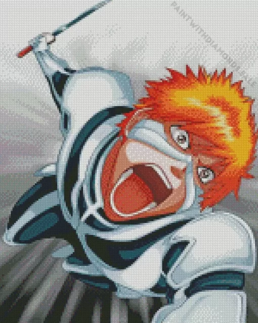 Bleach Ichigo Mad Diamond Painting