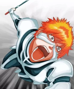 Bleach Ichigo Mad Diamond Painting