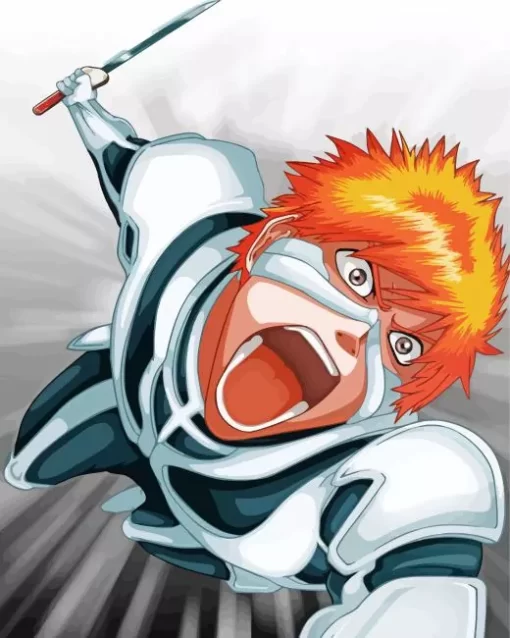 Bleach Ichigo Mad Diamond Painting