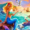 Blond Mermaid Diamond Painting