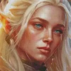 Blonde Elf Diamond Painting