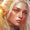 Blonde Elf Diamond Painting