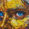 Blue Eyes Art Diamond Painting