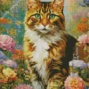 Calico Cat Diamond Painting