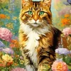 Calico Cat Diamond Painting