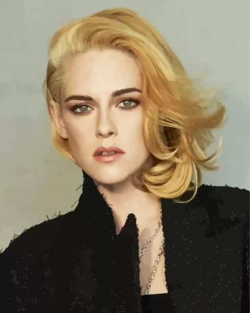 Celebrity Kristen Stewart Diamond Painting