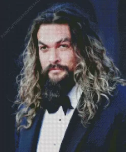 Classy Jason Momoa Diamond Painting