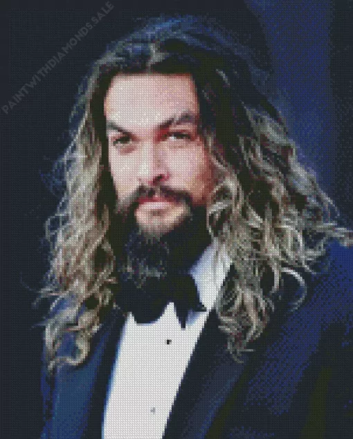 Classy Jason Momoa Diamond Painting