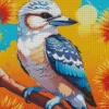 Colorful Kookaburra Art Diamond Painting