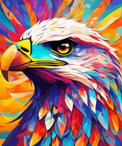 Colorful Eagle Bird Diamond Painting