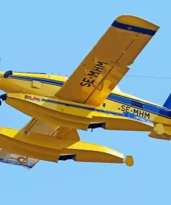 Crop Duster Aiplane Diamond Painting